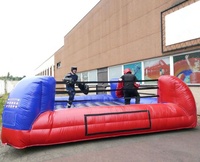 Zone de combat gonflable de haute qualité et bon marché pour la location de fête, ring de boxe et de lutte