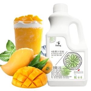 น้ำเชื่อมเข้มข้น รสชาติมะม่วง ฮาลาล ขนาด 1.6 ลิตร ราคาโรงงาน สำหรับชานมไข่มุกและเครื่องดื่ม - Product Image 2