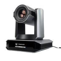 Cámara PTZ Profesional 4K 60fps con Zoom 30X, NDI, para Transmisión en Vivo, USB/HD-MI/3G-SDI/POE, para Conferencias + Controlador de Joystick y Teclado