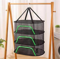 Étagère de rangement pliable multifonctionnelle 50 x 70 cm pour sécher les légumes, les poissons, les vêtements, etc.