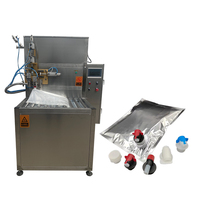 Remplisseuse automatique de bavoir aseptique 1l Till 25l Bag in Box pour confiture de jus de fruits et de boissons