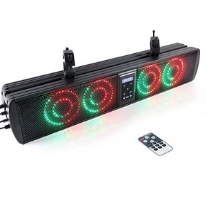 Barra de Sonido UTV BT de 26 Pulgadas, <span class=keywords><strong>Altavoces</strong></span> LED RGB Impermeables para ATV, Carrito de Golf, Audio Todoterreno con Soporte de Montaje - Product Image 5