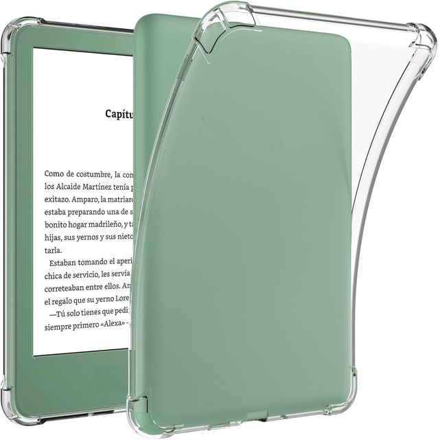 Lightweight Shockproof Soft Clear Transparent TPU Case Cover for Kindle Paperwhite 6 5 4 Oasis 2 3