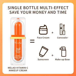 C vitamini yüz kremi makyaj kremi cilt bakımı parlatma beyazlatma nemlendirici yüz kremi makyaj için - Product Image 2