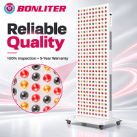 Panneau de luminothérapie rouge Duty Free 1500W 5 longueurs d'onde Corps entier 300 LED Stock local US Livraison rapide 2-5 jours avec support