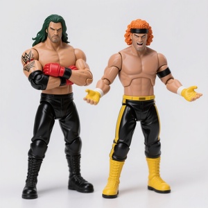 OEM de fábrica de plástico personalizado <span class=keywords><strong>luchador</strong></span> juego personaje figurita dibujos animados Anime figuras de acción colección PVC Juguetes - Product Image 1