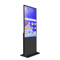 Écran d'affichage numérique vertical électronique de 32 pouces, écran LCD Android/Windows OS, écrans publicitaires multimédias, totem pour intérieur