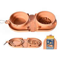 Petstar nouveau Design pliable chien bol d'eau Portable pliable chien voyage bols chat eau plat bol