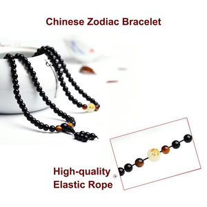 Dekorasi Zodiak Mata Harimau Obsidian Hitam Alami dengan Batu Fluoresen Biru - Dekorasi Rumah Spiritual Pribadi - Product Image 5