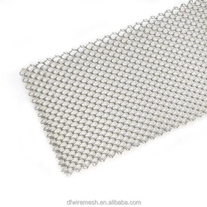 Cortina Decorativa de Metal con Eslabones, Malla de Aluminio y Acero Inoxidable, Diseño de Doble Gancho para Pared <span class=keywords><strong>Interior</strong></span> - Product Image 4