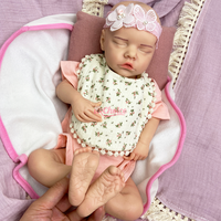 Poupées Reborn en Silicone Corps Entier Fille 17 Pouces Vente en Gros Usine Personnalisables Poupées Réalistes pour Usage Thérapeutique