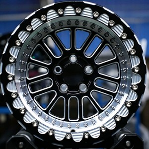 Rines Todoterreno Forjados Personalizados <span class=keywords><strong>de</strong></span> 17-22 Pulgadas con Beadlock, 6x135 6x127 6x139.7, para Ford F150, RAM 1500/2500, Explorer - Product Image 2
