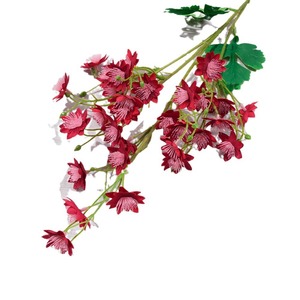 Fleurs d'orchidées artificielles en soie, bouquets de mariage haut de gamme faits à la main pour la décoration de salle de mariage, murs de fleurs DIY, sol - Product Image 5