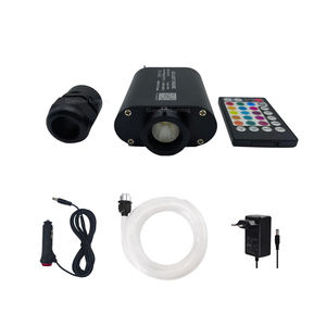 Kit d'éclairage LED à fibres optiques RGBW 16W, <span class=keywords><strong>ciel</strong></span> <span class=keywords><strong>étoilé</strong></span>, commande vocale par application, DC12V, SmartLED, télécommande, IP54, <span class=keywords><strong>plafond</strong></span> de <span class=keywords><strong>voiture</strong></span>, cinéma - Product Image 3