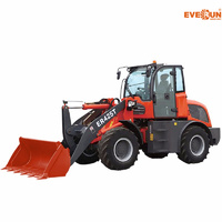 EVERUN ER425T Nouveau produit Petit chargeur frontal compact Prix Mini chargeur articulé à pelle