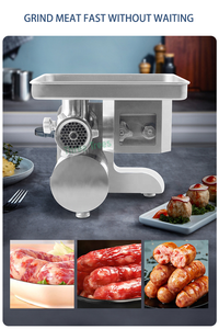 Picadora comercial <span class=keywords><strong>de</strong></span> fábrica, cortadora <span class=keywords><strong>de</strong></span> <span class=keywords><strong>carne</strong></span>, máquina eléctrica industrial, picadora <span class=keywords><strong>de</strong></span> <span class=keywords><strong>carne</strong></span> - Product Image 3