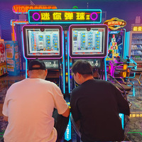 Centre de jeux d'arcade intérieur, installation de divertissement, jeux classiques à pièces, mini flipper