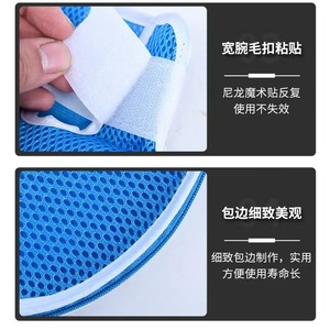 Guantes de sujeción transpirables con cierre de cremallera para protección de manos de pacientes mayores - Product Image 3