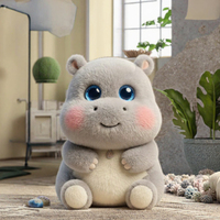Peluche IA avec yeux émotionnels et mouvements GPT pour l'autorégulation et le soulagement du stress des enfants