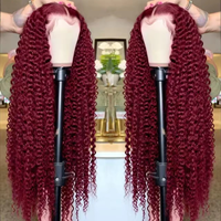 Perruque frontale en dentelle HD 13x4 13x6 en gros, cheveux humains brésiliens multicolores pour femmes noires, usage quotidien, mode