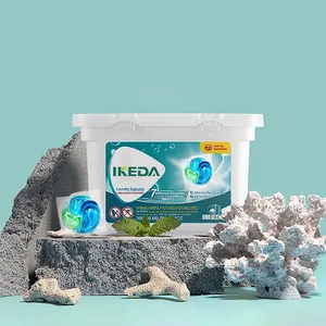 IKEDA liquid powder detergents home custom pouch gain laundry detergent liquid production line