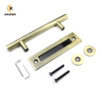Poignée de tirage coulissante Oksun pour porte de grange antique en bois, pour importateurs