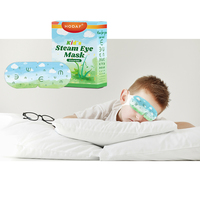 Masque oculaire vapeur sans parfum pour enfants, motif dessin animé, pour favoriser le sommeil, soulager la fatigue et la relaxation, fabrication OEM