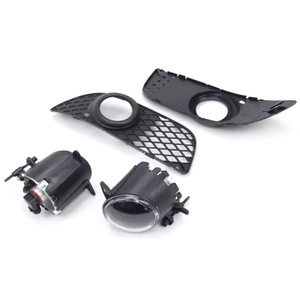 Kit de grilles de phares antibrouillard avant pour Mitsubishi Lancer 2008-2012, couvre-pare-chocs inférieur - Product Image 5