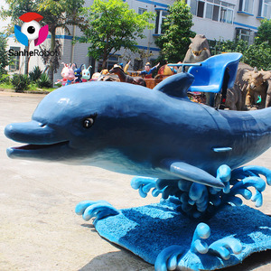 Équipement <span class=keywords><strong>de</strong></span> parc d'attractions numérique, taille <span class=keywords><strong>de</strong></span> vie, animaux <span class=keywords><strong>de</strong></span> l'océan, dauphin, à vendre, nouvelle collection - Product Image 3