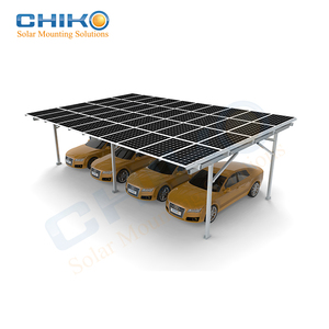 CHIKO Promotion : Supports de montage pour <span class=keywords><strong>carport</strong></span> / stationnement de voitures en alliage d'<span class=keywords><strong>aluminium</strong></span> et acier inoxydable, résistance au vent 60 m/s, résistance à la neige 1,8 KN/M2 - Product Image 5