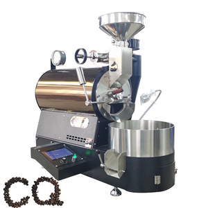 Manual Coffee Roaster 1kg 2kg Hot air Coffee Roaster Smart Coffee Roaster for Sale Coffee Bean Roaster - Product Image 2