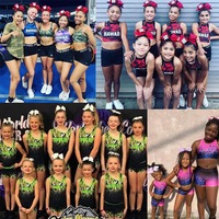 Tenue d'entraînement pour équipe de cheerleading avec strass scintillants, nouveau design, crop top court, vêtements de sport personnalisés par sublimation