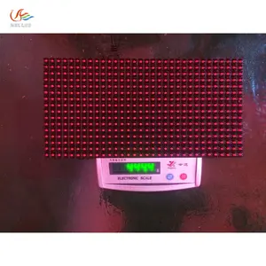 Outdoor P10 DIP LED Scrolling Message Board Única Cor 320mm x 160mm Módulo Eletrônico