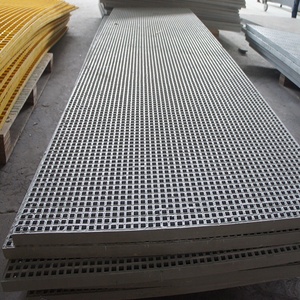พื้นตะแกรงไฟเบอร์กลาสสำหรับห้องล้างรถ พื้นทางเดิน FRP - Product Image 3
