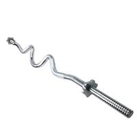 Barre de musculation HALA-B18, barre incurvée, poids en acier fileté, barre de musculation pour curls