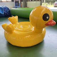 Coussin gonflable pour bébé en forme de canard, cygne, flamant rose, planche flottante pour l'eau, équipement de parc aquatique, vente directe d'usine