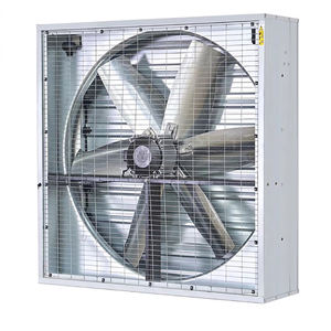 Ventilateur d'extraction électrique 380V robuste 370W à entraînement direct 28000CMH pour serre, élevage avicole, refroidissement et <span class=keywords><strong>ventilation</strong></span> - Product Image 1