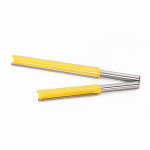 Lames en carbure de longueur supplémentaire de tige de 1/4 pouces 2 "3" de long mèches de toupie droites à bois <span class=keywords><strong>fraise</strong></span> machines-outils à bois - Product Image 3