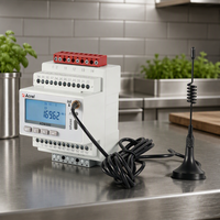 Compteur d'énergie intelligent sans fil Acrel ADW300/C triphasé, compteur d'énergie numérique kWh IoT haute précision