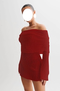 Abito da spiaggia Sexy a <span class=keywords><strong>maniche</strong></span> <span class=keywords><strong>lunghe</strong></span> da donna-2025 stile europeo e americano - Product Image 5