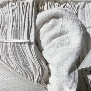 超吸収性ホワイトタオルラグ 工業グレード 建設機械整備用 - Product Image 5