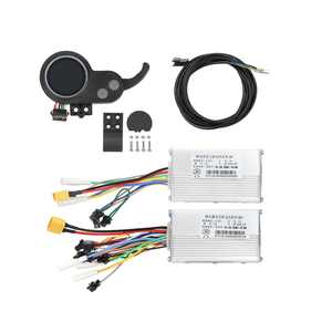 Juego de cables de conexión para acelerador con pantalla LCD y controladores duales A y B de 52V 25A para accesorios de scooter eléctrico. - Product Image 1