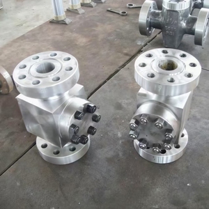 Fabricante Profissional Personaliza Válvula de Fluxo Único de Aço Liga DF78-70 Tipo Passagem Direta para Uso em Campo de Petróleo 1 Ano - Product Image 3