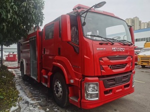 รถดับเพลิงอีซูซุ 8 ตัน 4x2 ดีเซล แบบกำหนดเองจากโรงงาน พร้อมถังน้ำและโฟม - Product Image 5
