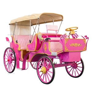 La fábrica vende vagones turísticos rosas, coches de boda románticos y vagones turísticos en venta. - Product Image 1