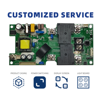 Papan Kontrol Pengisi Daya EV GDON Universal 7kW 32A PCBA Fase Tunggal Bluetooth App untuk Stasiun Pengisian Daya Wallbox