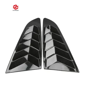 Auto Accessories Car Side Window Louvers Shutters Trim, Spare Car Parts Windows Louver For Ford Mustang 2015-2019