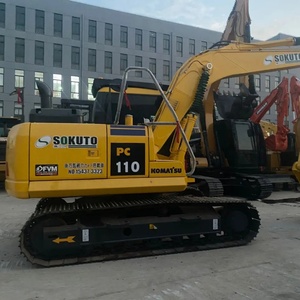 Mini-excavatrice sur chenilles d'occasion, excavatrices d'occasion Komatsu 110-8 11 tonnes, machines de construction hydrauliques haute performance à vendre - Product Image 1