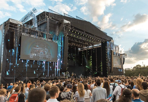 Structure en aluminium détachable réglable de botte d'étape pour des événements de concert - Product Image 6