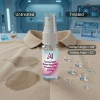 Essence liquide pour tissu de qualité industrielle A1, nano-microcristalline, imperméable et anti-taches, blanc laiteux